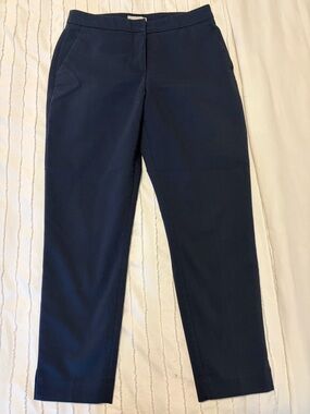 H&M Navy Ankle-Length Women's Trousers size 4